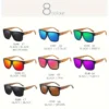 DUBERY Polarisierte Vollrand-Sonnenbrille aus Holz für Damen und Herren, 8 Farben, Modell 240 3