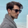 ZENOTTIC 2024 Trend klassische Marke quadratische Sonnenbrille Mode Metall Acetat UV400 Schatten für Unsiex