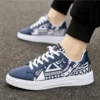 YRZL Lässige Herren-Sneaker, PU-Leder, leicht, bequem, Wanderschuhe, rutschfest, Skateboard-Schuhe, Outdoor-Sportschuhe für Herren 6