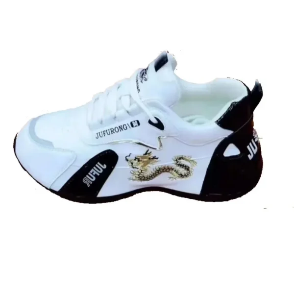 Damen-Designer-Turnschuhe, 2024, Sommer, Leder, wasserdicht, lässig, Sportschuhe, Damen, leicht, atmungsaktiv, rutschfest, Plateauschuhe 5