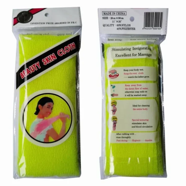 6 stücke Schönheit Haut Peeling Tuch Waschlappen Japanischen Körper Waschen Handtuch Nylon Bad Handtuch Haut Polieren Handtuch 4