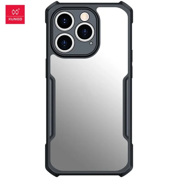Hülle für iPhone 16 15 Pro Max 14 13 Pro Schutzhülle Xundd Airbag stoßfeste Hülle Bildschirm- und Kameraschutz Rückseite