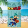 Strandtuch D-Dragon Balls für Bad Körperpflege Große Handtücher Home Badezimmer Set Zubehör Sauna Spa Turban zum Haartrocknen 6