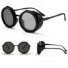 Nd Filter Einstellbare Sonnenbrille Vintage Runde Punk ND9-geschwindigkeit Polarisierte Dimmen Sonnenbrille Männer Frauen Luxus SonnenbrillePolarisierte 3
