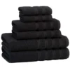 6 TEILE/SATZ Dicke Große Bad Handtuch Set Baumwolle Jacquard Gesicht Dusche Handtücher Weiche Luxus für Home Badezimmer Hotel Spa Erwachsene kinder 3