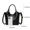 Weiche Leder handtaschen für Frauen Vintage Umhängetasche Luxus Designer Damen große Kapazität Taschen Sack ein Haupt 4