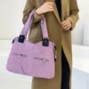 Frau Vintage Handtasche Lässige Umhängetasche Umhängetasche Nylon Wasserdichte Messenger Taschen Für Damen Diagonal Tasche ​ Reisegeldbörsen 2