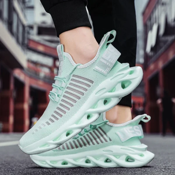 Männer Schuhe Bequeme Unisex Turnschuhe Atmungsaktive Paar Laufschuhe Frauen Tenis Sport Schuh Größe 36-46 Weiß Walking Turnschuhe 5