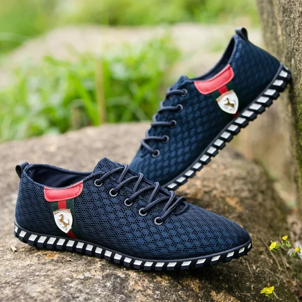 Männer Turnschuhe Mode Männer Casual Schuhe Atmungsaktive Männer Schuhe Zu Fuß Turnschuhe männer Tennis Schwarz Tenis Masculino Zapatillas Hombre 4