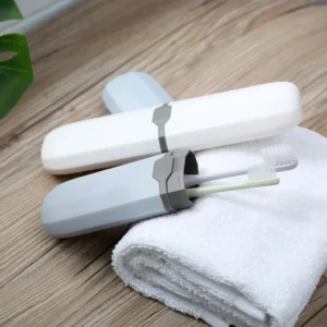 1/4pc Tragbare Zahnbürste Abdeckung Lagerung Box Täglichen Im Freien Reisen Wandern Camping Zahnbürste Halter Fall Box Bad Zubehör