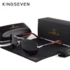 KINGSEVEN Marke Klassische Pilot Männer Sonnenbrille Polarisierte UV400 Objektiv Luxus Retro Fahren Gläser Frauen Großen Rahmen Kausalen Brillen 3