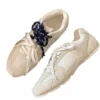 Sportschuhe Casual Outdoor Runde Kappe Flache Turnschuhe Für Frauen Lace-up Leide Farbe Nähen Freizeit Bequeme Weibliche Coole Schuhe 6