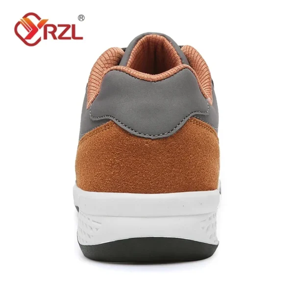 YRZL Männer Schuhe Frühling Herbst Wasserdichte Wanderschuhe Freizeit Männliche Leder Sport Schuhe Rutschfeste Schuhe Tennis für Männer 6