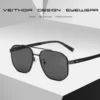 VEITHDIA Marke Vintage Männer Frauen Sonnenbrille Nylon Objektiv Polarisierte UV400 Outdoor Fahren Brillen Für Männer, Mode Brillen 8280 3