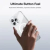 Baseus Magnetische Hülle für iPhone 16 Pro Max, schlanke, dünne Handyhülle, transparente Abdeckung für iPhone 16 Pro Plus, magnetische Rückseite 6