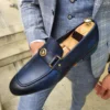 Dropshiping männer Schuhe Luxus Leder Schuhe männer Low-Top Schuhe Spitz Hochzeit Schuhe Männer Schuhe Wohnungen Casual kleid Schuhe Männer 6