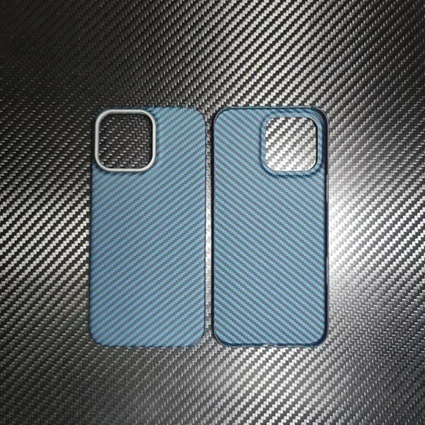 wirklich Carbon Fiber Hülle für iPhone 16 Pro Max Handyhülle Dünne stoßfeste Aramidfaser-Abdeckung für iPhone 16 Pro Carbon Hülle 3
