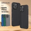 Für iPhone 16 Pro Max 16 Plus Nillkin Hülle Hart Ultradünn Super Frosted 360 Bumper Cases Rückseite Schutz für iPhone 16