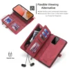 Magnetische abnehmbare Leder-Mappenhülle für Samsung Galaxy A73 A71 A54 A53 A52 A51 A34 A33 A32 A15 A55 A35 5G Flip Purse Cover 5