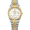 Reginald Uhren Männer Diamant Business Uhr Silber Gold Stahl Auto Datum Quarz Handgelenk Uhren Für Männer Reloj Hombre Montre Homme 5