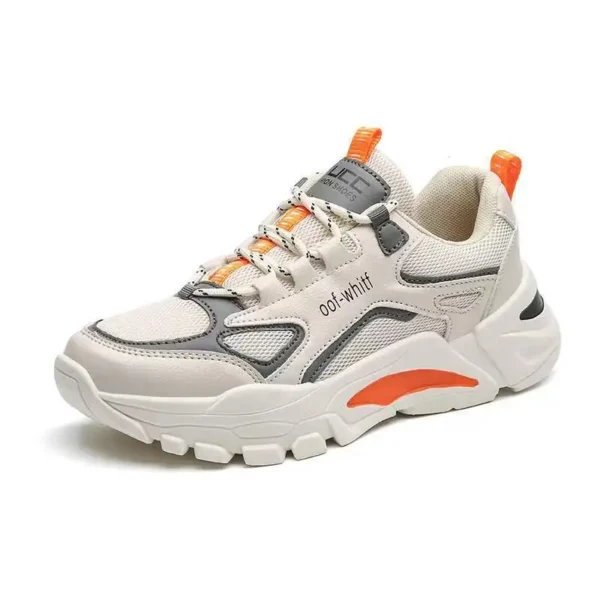 Herrenschuhe, Sneakers mit Schnürung, 2025, neuer Frühling, atmungsaktiv, lässige Sneakers, Freizeit, Sohlen, Komfort, rutschfeste Outdoor-Laufschuhe 5