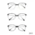 3PCS GoldSilverBlack