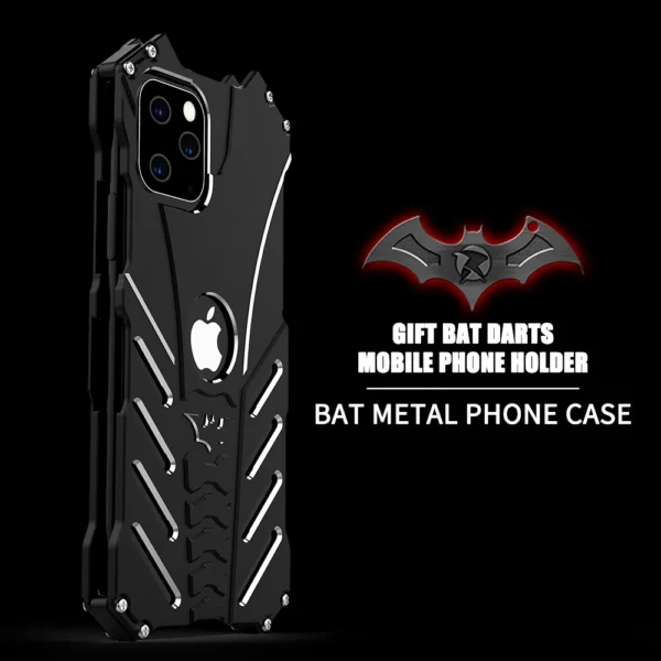 Aluminium Metall Wärme reduzieren aushöhlen Fall Für Apple IPhone 16 Pro Max 11 12 13 14 15 PRO MAX Rüstung stoßfest Abdeckung Shell 3