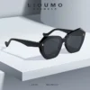 LIOUMO Luxus Marke Design Sonnenbrille Für Frauen Polarisierte Mode Damen Gradienten Gläser Anti-Glare Fahren Brille zonnebril 2