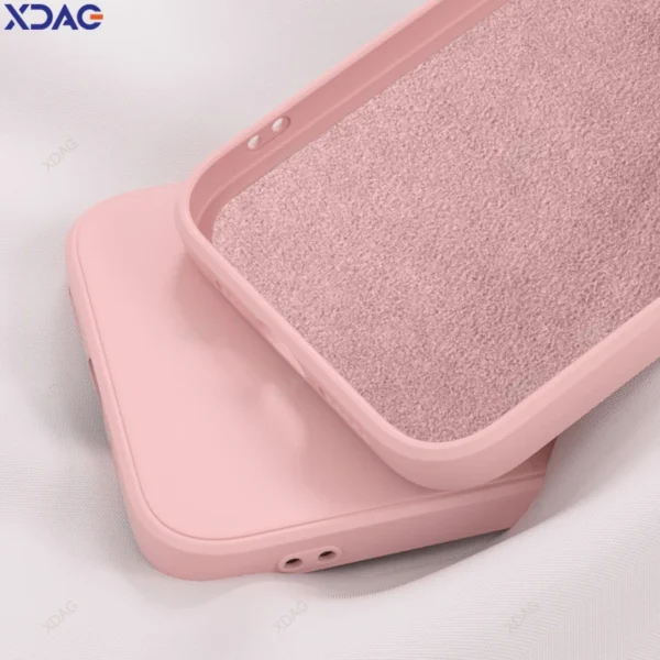 Kameraschutz Original Handyhülle für Xiaomi Redmi Note 14 Pro 14 Pro 5G Funda Square Liquid Silikon Luxus Back Cover Shell 2