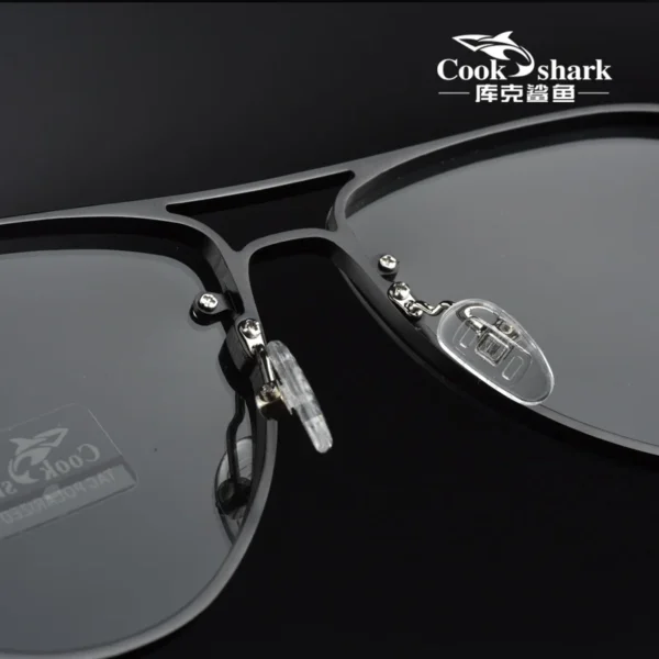 Cook's farbwechselnde Sonnenbrille, polarisierte Sonnenbrille für Männer, Tag und Nacht, Mehrzweck-Fahrspiegel, Angelbrille 2