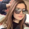 Luxus Metall Photochrome Sonnenbrille Männer Frauen Mode Polarisierte Sonnenbrille Stilvolle Chameleon Anti-glare Driving Shades UV400 4