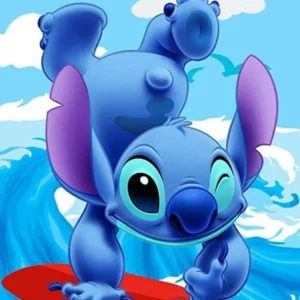 Diamantgemälde Disney Lilo und Stitch Super Mario Pikachu Heimdekoration Vollquadrat Rund Diamantmosaik Stickerei Kreuzstich