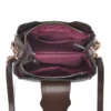 Neue Frauen Handtasche Tasche Luxus Design Eimer Schulter Umhängetasche Flip Check Druck Große Kapazität Einzelnen Schulter Straddle Tasche 5