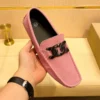 YRZL Herren-Loafer, handgefertigt, Wildleder, Slip-on-Fahrschuhe, bequem, atmungsaktiv, luxuriöse Bootsschuhe für Herren, große Größe 48 5