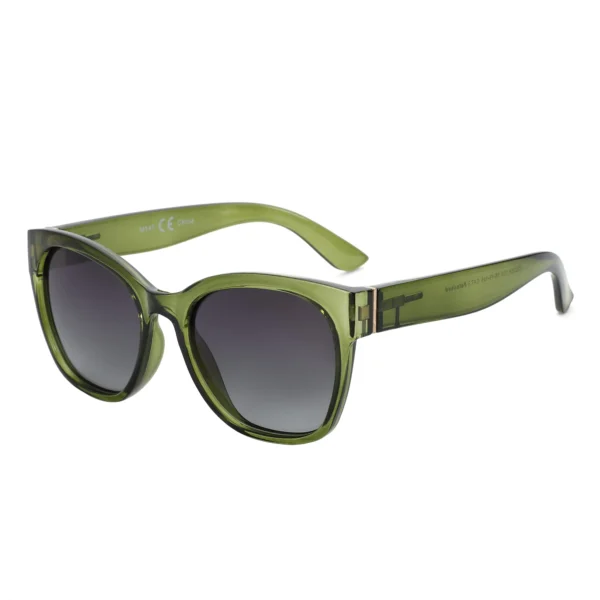ZENOTTIC Modische Original-Sonnenbrille mit dickem Schmetterlingsrahmen, polarisiert, für Damen, klobiger UV400-Schutz, Katzenaugen-Sonnenbrille 6