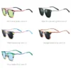 FONEX Acetat Titan Sonnenbrille Frauen Trendy Marke Design Vintage Retro Runde Polarisierte Japanische Sonnenbrille für Männer 85793 6