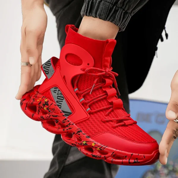 Männer schuhe Turnschuhe Männlichen tenis Luxus schuhe Herren casual Trainer Rennen Atmungsaktive mode müßiggänger laufschuhe für männer 6