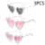 3 White Pink Purple