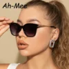 Klassische Quadratische Sonnenbrille Frauen Männer Vintage Marke Sonnenbrille Legierung Rahmen Retro Trend Mode Stil Shades Oculos de sol