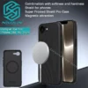 Nillkin Magsafe für iPhone 16E Hülle 2025, Super Frosted Shield Pro, magnetische Hülle, stoßfeste Handyhülle, Schutzhülle
