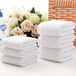 Gute Qualität Weiß Günstige Gesicht Handtuch Kleine Handtücher Küche Handtuch Hotel Restaurant Kindergarten Handtuch