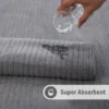 8-teiliges Badetuch-Set – 4 Waschlappen, 2 Gesichtstücher und 2 Badetücher – saugfähig und schnell trocknend, ideal für Badezimmer, Fitnessstudio und Hotel 5