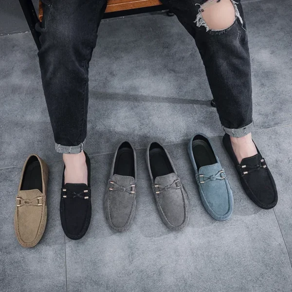 Männer Müßiggänger Atmungsaktive Schuhe Männer Turnschuhe Casual schuhe männer wohnungen nicht-slip Fahren Schuhe Weiche Mokassins Bootsschuhe 2024 3