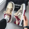 Men Skate Shoes Spring Niche Skate Shoes Men Trendy Versatile Thick Soled Sports and Leisure Skate Shoes Trendy Shoes 2
