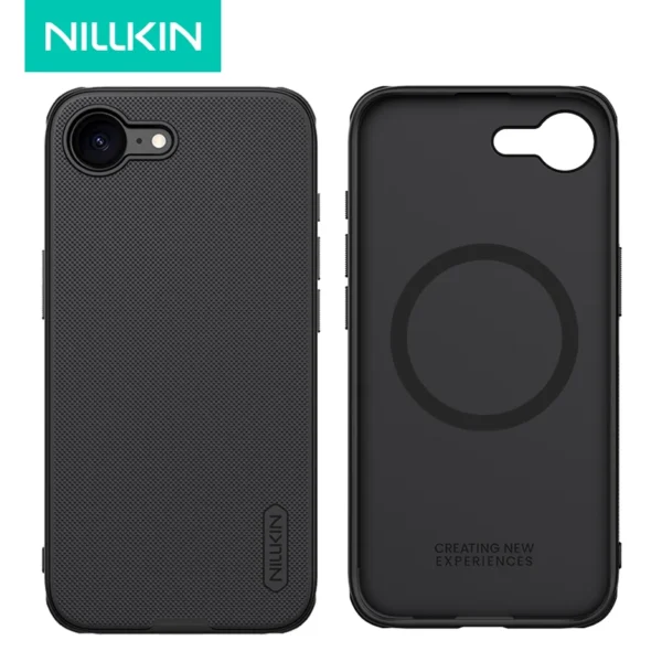 Nillkin Hülle für iPhone 16e, magnetische Ladehülle, super mattiertes Schild, harter PC, kratzfeste Rückseite 6