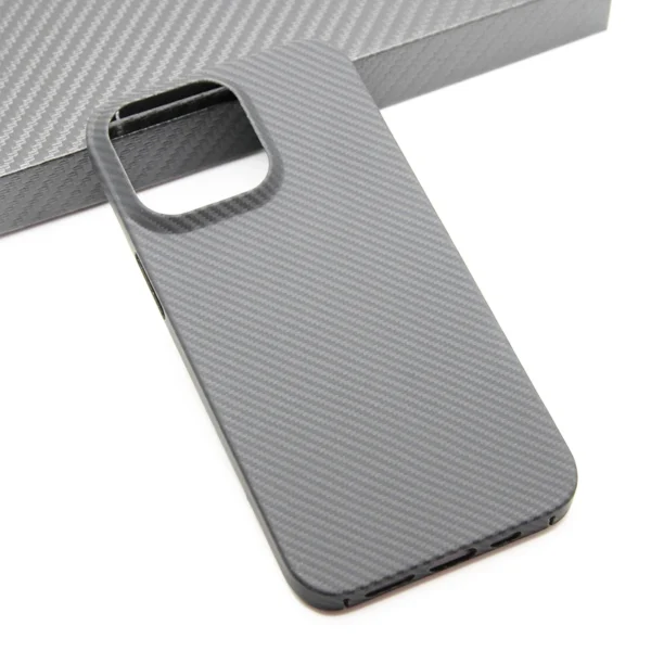 Hülle für iPhone 15 14 13 Pro Max Plus 600D Aramid Real Carbon Fiber Anti-Explosion Handy Schutzhülle Shell 2