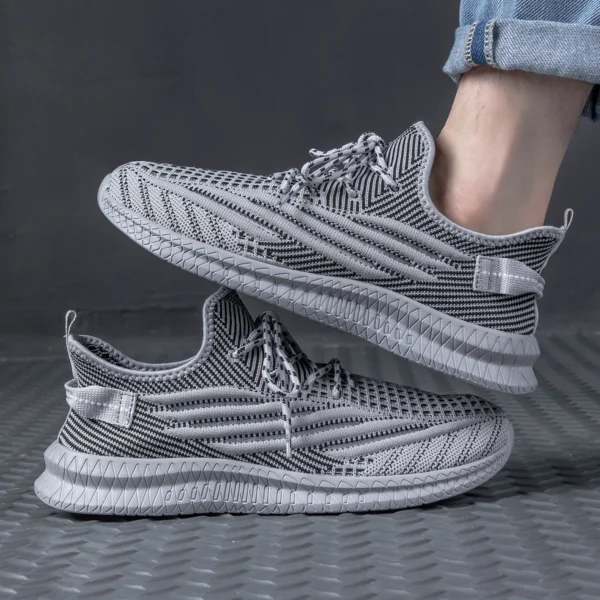 Herren schuhe Mode atmungsaktive Schuhe für Herren bequeme Slip on Walking Sneakers klassische Freizeit schuhe Herren Tenis Masculino 6