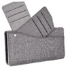 Flip-Cover Leder Brieftasche Fall Für Samsung Galaxy Z Fold 5 4 3 2 5G Fold5 Fold4 Fold3 Fold2 5G Zfold Karte Halter Telefon Fall 6