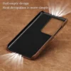 LANGSIDI Echte PULL-UP Leder Telefon Fall Für Samsung Galaxy s25 s24 Ultra S22 S23 S21 Plus luxus abdeckung für galaxy s25 ultra 2