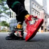 QZHSMY Männer Schuhe Hohe Qualität Turnschuhe Plattform Atmungsaktive Leichte Rot Korb Homme Mandarin Ente Luxus Marke Sommer 2022 5